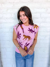 Load image into Gallery viewer, THML The Mighty Pink Jungle Top