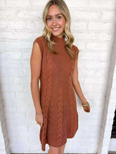Load image into Gallery viewer, Because Of You Mocha Dress