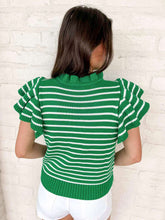 Load image into Gallery viewer, Renew Your Feelings Green Top
