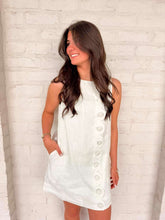 Load image into Gallery viewer, Away To The Islands White Dress