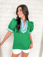 Load image into Gallery viewer, Finding Hope Green Top