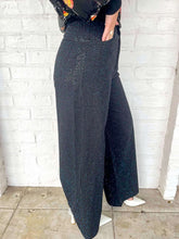 Load image into Gallery viewer, Queen Of Sparkles Black Rhinestone Pants