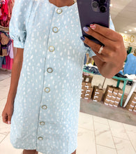 Load image into Gallery viewer, Elegant Gaze Blue Dress