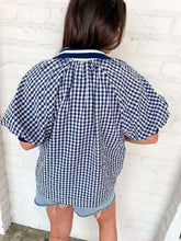 Load image into Gallery viewer, Settle Down Navy Top