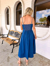 Load image into Gallery viewer, Here To Stay Denim Dress