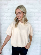 Load image into Gallery viewer, Basic Work Light Beige Top