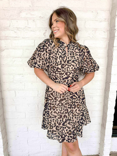 THML Love Shack Cheetah Dress