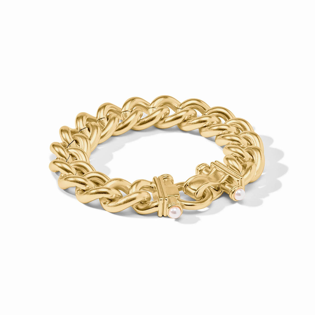 Julie Vos Dolce Link Bracelet - Pearl