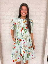 Load image into Gallery viewer, Future Of The New Floral Mint Dress
