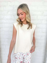Load image into Gallery viewer, Simple Joys Cream Top