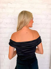 Load image into Gallery viewer, Way To Go Black Fold Over Top