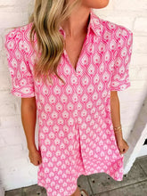 Load image into Gallery viewer, In The Middle Pink Printed Dress