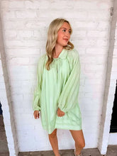 Load image into Gallery viewer, Time For Something Sage Dress