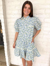 Load image into Gallery viewer, Vacation Vibes Blue Dress