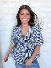 Load image into Gallery viewer, Prepare For The Goal Navy Top