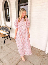 Load image into Gallery viewer, Mahjong Beauty Pink Dress