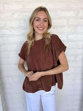 Load image into Gallery viewer, Get Comfy Brown Top