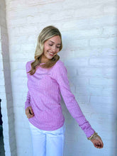 Load image into Gallery viewer, Even Then Mauve Top