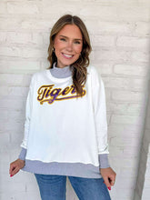 Load image into Gallery viewer, Tigers Mock Neck Sweatshirt
