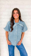 Load image into Gallery viewer, Carry Me Away Light Denim Top