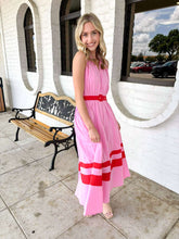 Load image into Gallery viewer, Easy Edge Pink Dress