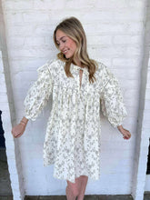 Load image into Gallery viewer, Make Your Move Cream Floral Dress