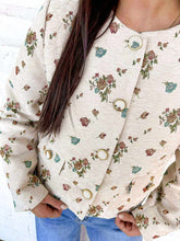 Load image into Gallery viewer, Fall Made For The Girls Cream Coat