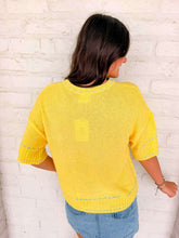 Load image into Gallery viewer, Stitch Your Way Yellow Top