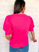 Load image into Gallery viewer, Stay Tuned Pink Top