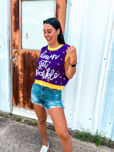 Load image into Gallery viewer, Queen Of Sparkles Purple Down Set Sparkle