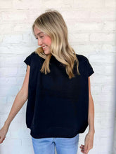 Load image into Gallery viewer, First To Know Black Sweater Vest