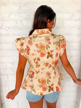 Load image into Gallery viewer, Every Good Thing Floral Ecru Top
