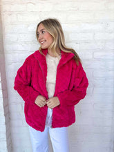 Load image into Gallery viewer, Glam And Good Fuchsia Fur Jacket