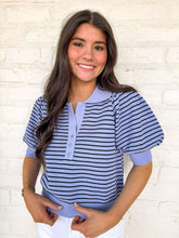 Load image into Gallery viewer, Stripe Bliss Lavender Top