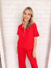 Load image into Gallery viewer, Eyes On You Ruby Pant Set