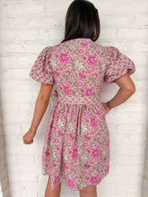 Load image into Gallery viewer, THML Where Love Grows Pink Dress