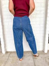 Load image into Gallery viewer, Break The News Denim Barrel Jeans