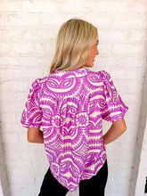 Load image into Gallery viewer, Time To Vacay Lavender Top