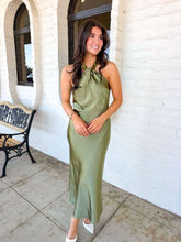 Load image into Gallery viewer, Sweet Like You Light Olive Midi Dress