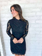 Load image into Gallery viewer, Get To Know You Black Dress
