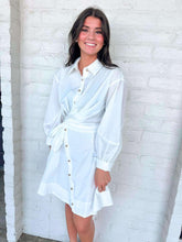 Load image into Gallery viewer, Lead The Way White Dress