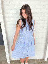 Load image into Gallery viewer, Solid Advice Blue Dress