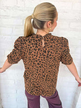 Load image into Gallery viewer, THML Cheetah Girls Brown Top