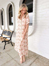 Load image into Gallery viewer, Rather Be Latte Floral Dress