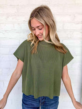 Load image into Gallery viewer, Here When Needed Light Olive Top