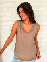 Load image into Gallery viewer, Coffee Run Ash Mocha Tank