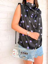 Load image into Gallery viewer, LSU Tigers Clear Envelope Purse