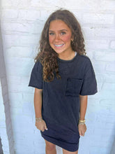 Load image into Gallery viewer, On The Roll Black Dress