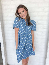Load image into Gallery viewer, THML Dreams Are Alive Blue Dress