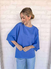 Load image into Gallery viewer, Any Chances Blue Top
